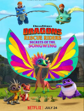 فيلم Dragons Rescue Riders Secrets of the Songwing 2020 مترجم