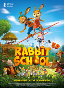 مشاهدة فيلم Rabbit School Guardians of the Golden Egg 2017 مترجم